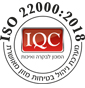 לוגו איזו 22000 - IQC המכון לבקרה ואיכות